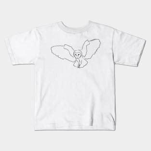 Owl Silhouette Kids T-Shirt